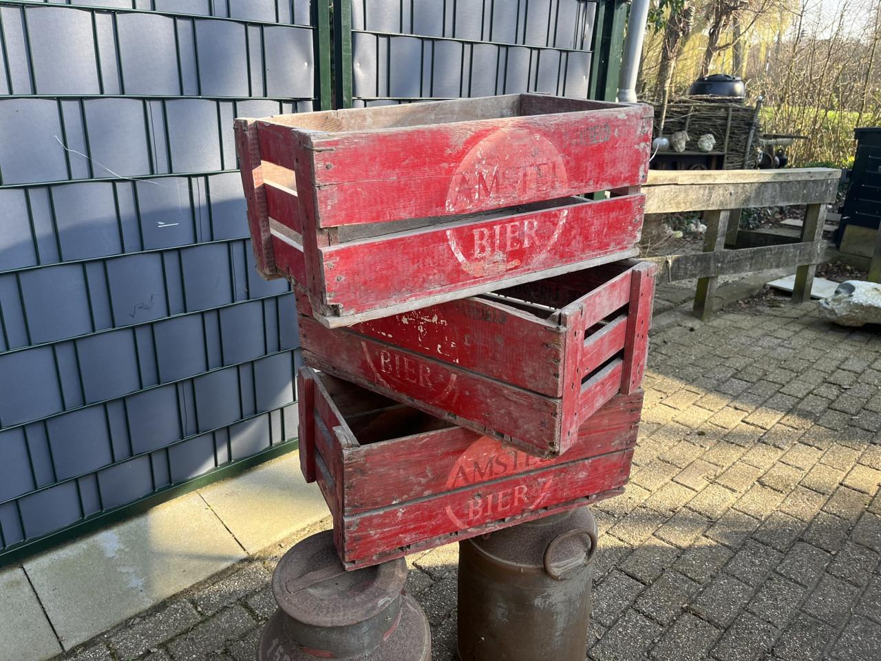 Bierkrat Amstel 32x58x24 cm hoog