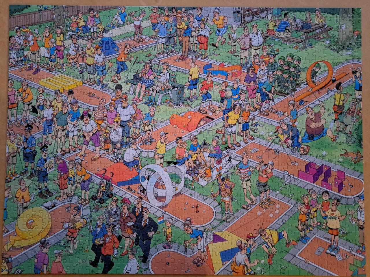 JAN VAN HAASTEREN - CRAZY GOILF - 950 stukjes