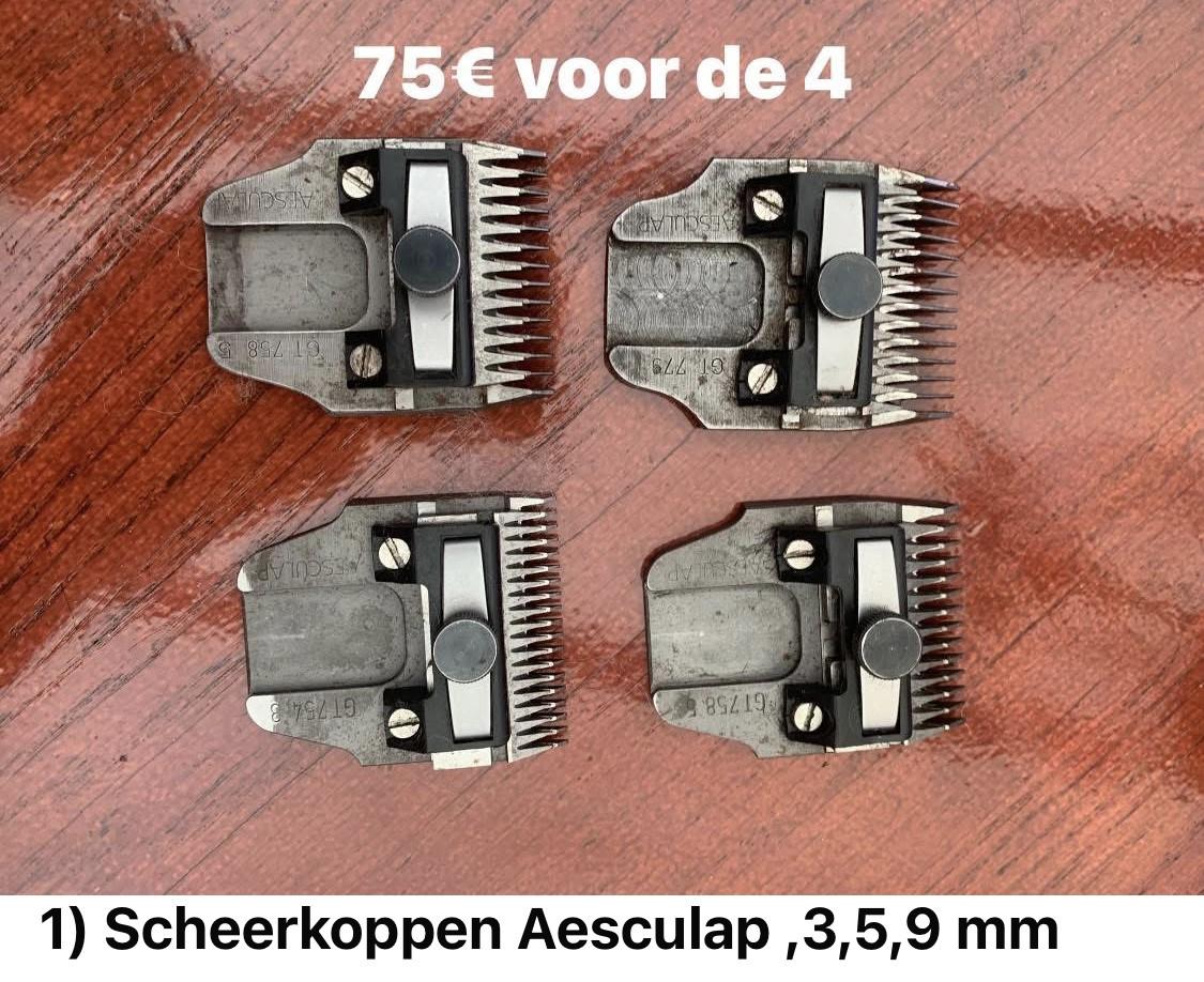 Diverse trimspullen , zie foto’s