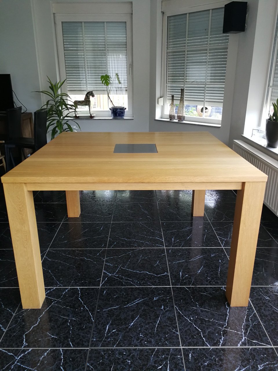 Eettafel licht eikenhout