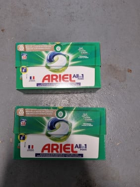 2 x 38 Ariel all in 1 pods Cool clean