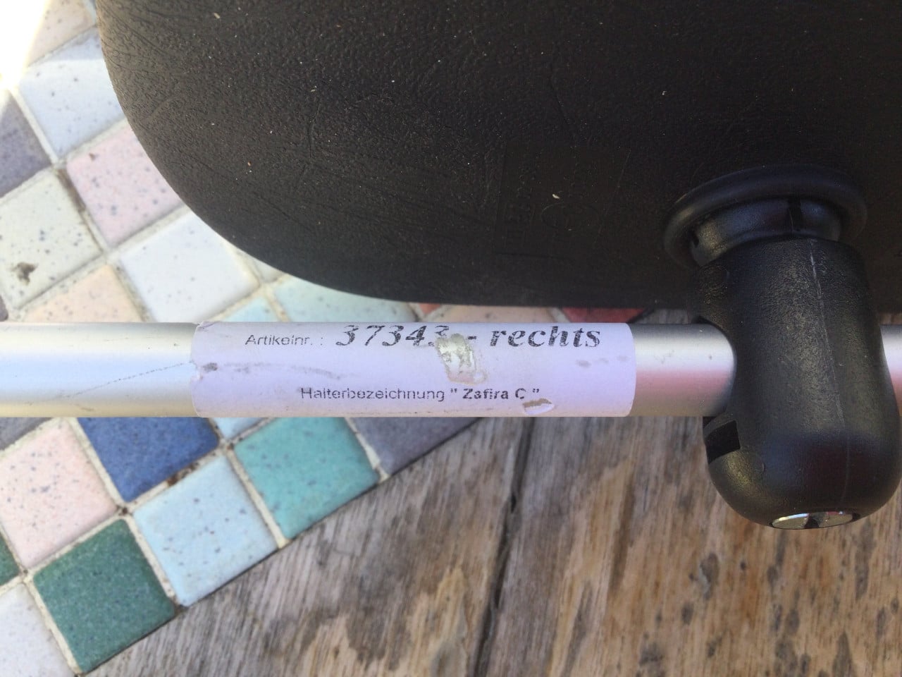 Caravanspiegels Oppi  Opel Zafira C  (2011-2016)