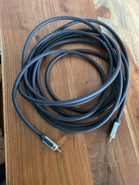 Profigold Subwoofer kabel 5 mtr