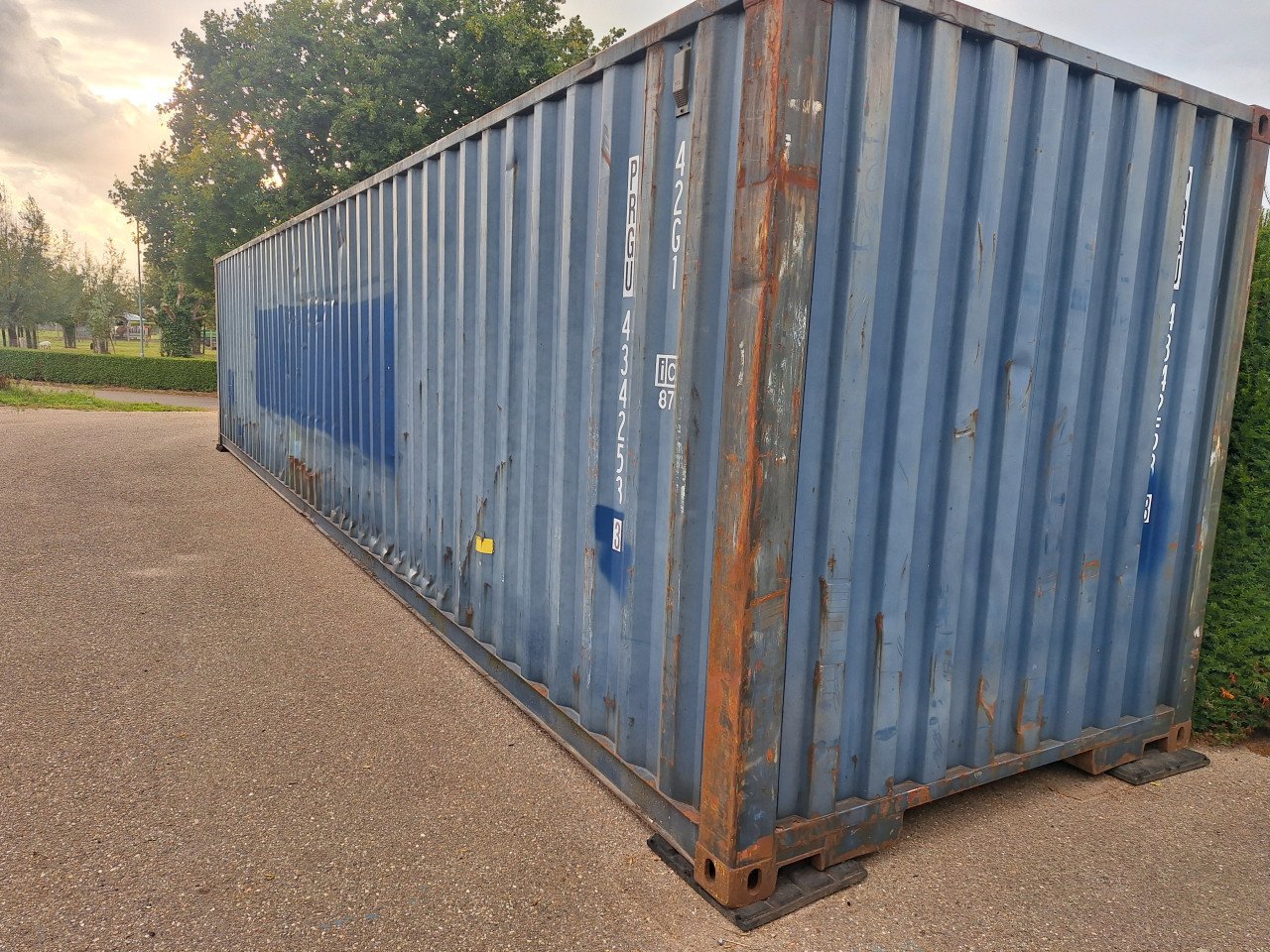Container 40ft, zeecontainer, opslagcontainer,berging