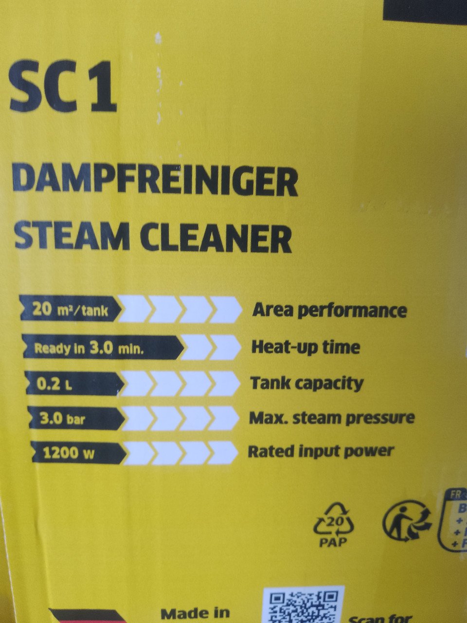 Kärcher stoomreiniger