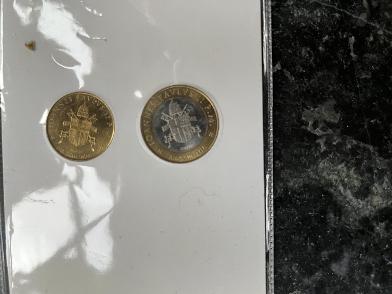 Vaticaan souvenier euro/ 50ct