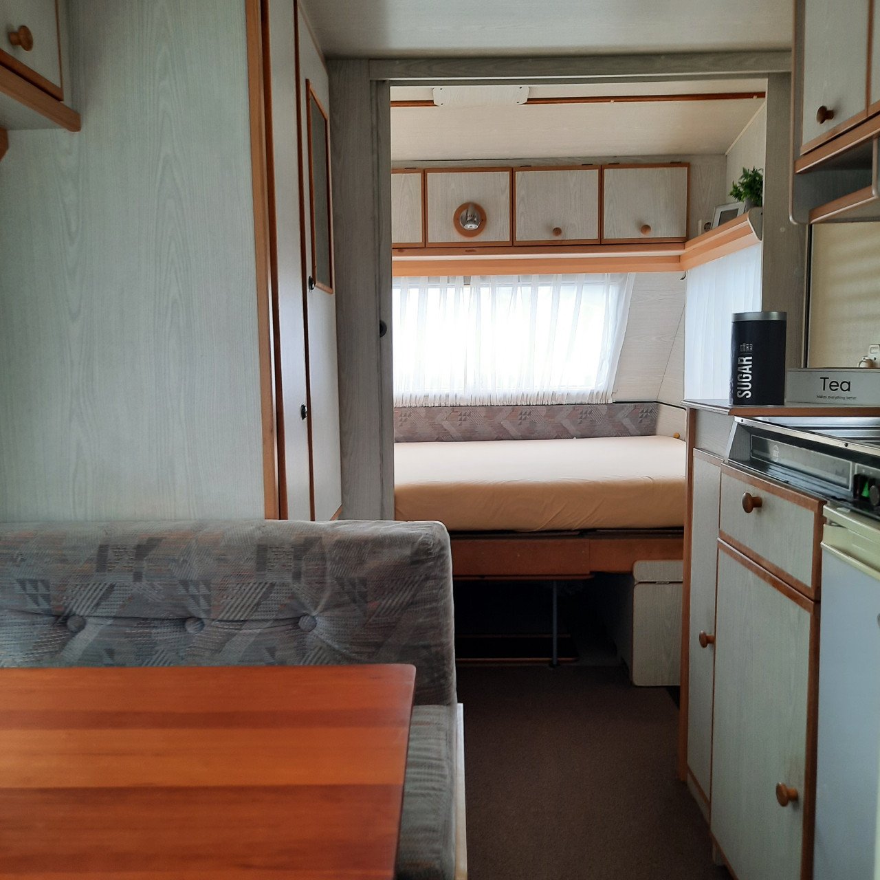 Tec Weltbummler 430 4 persoons met voortent en luifel