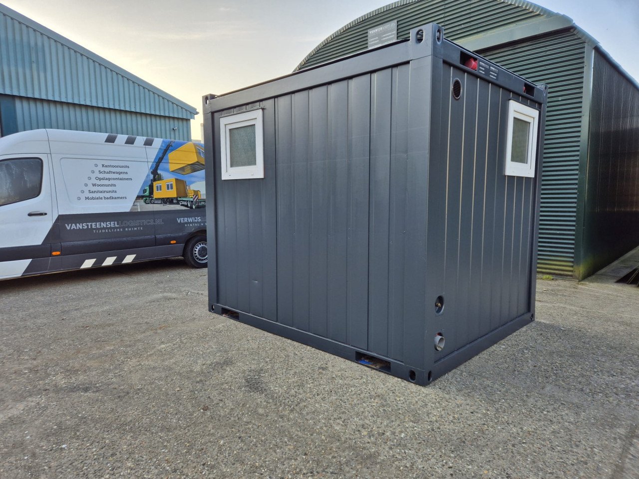 10ft sanitairunit / toiletunit / bouwplaats toiletruimte