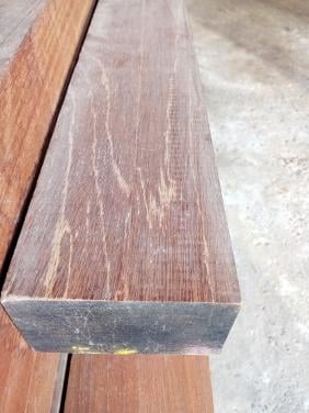 Balken Meranti 121x74 Zware kwaliteit 4 zijdig geschaafd