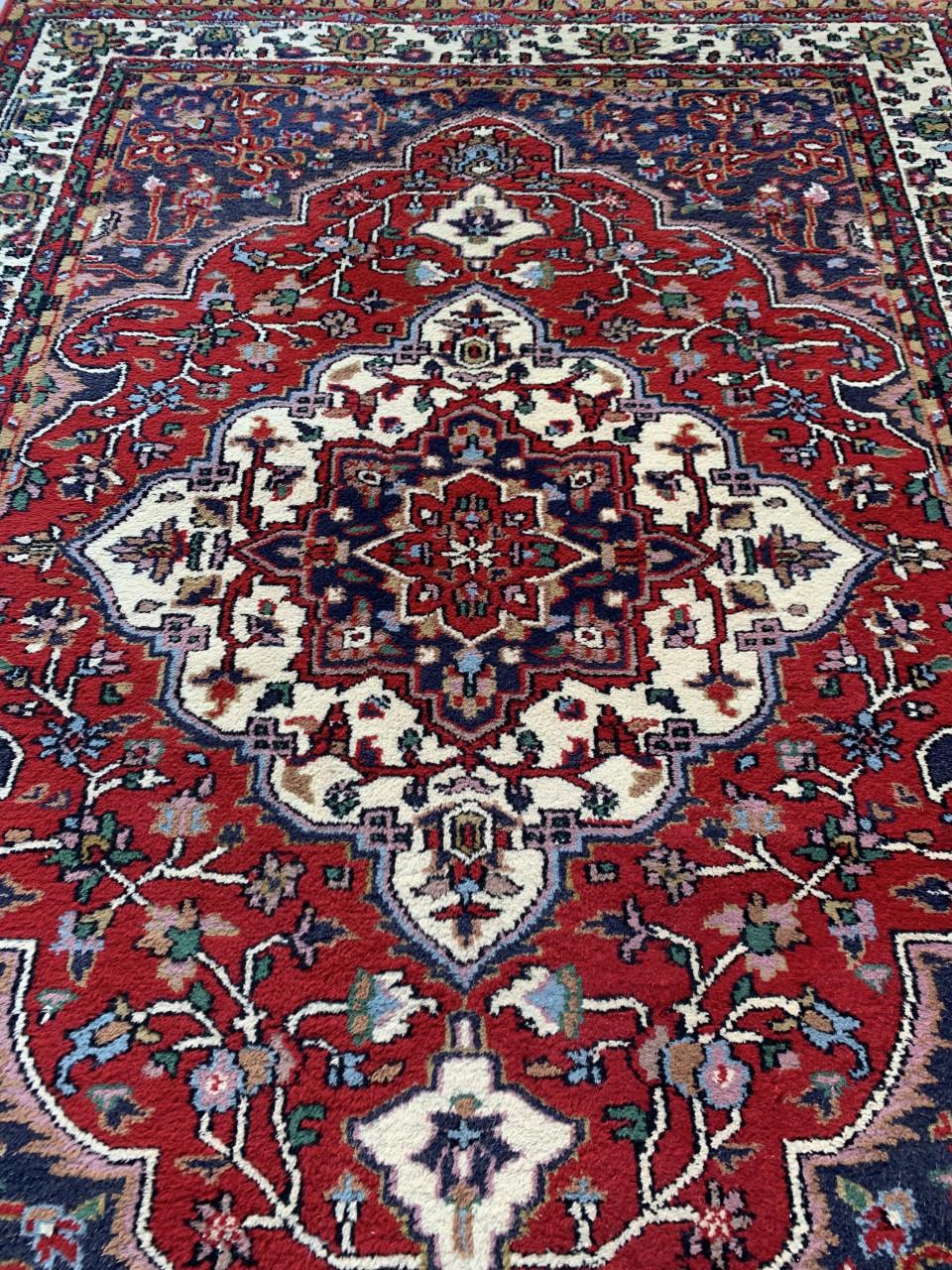 ❣️Waanzinnig Leuk Kleurrijk Handgeknoopt Vintage Vloerkleed ❣️