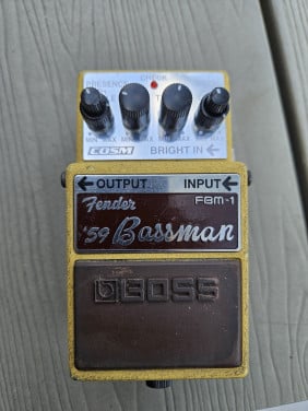 Mooi werkend  Boss FBM-1 59 Fender Bassman Pedal....