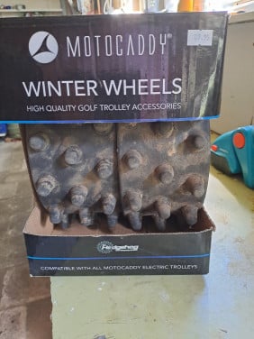 Winterbanden golftrolley