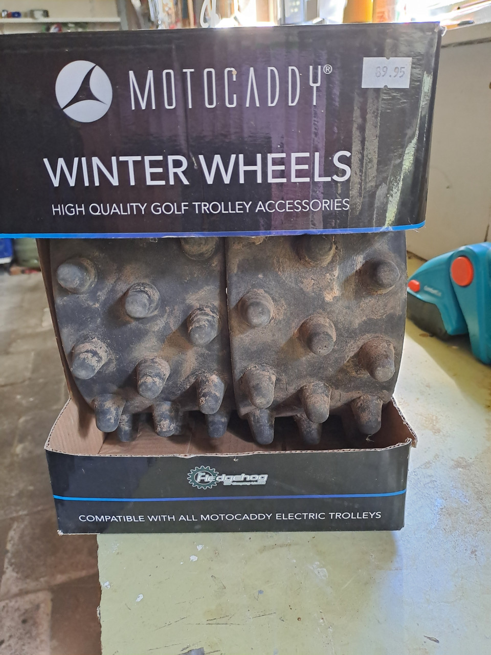 Winterbanden golftrolley