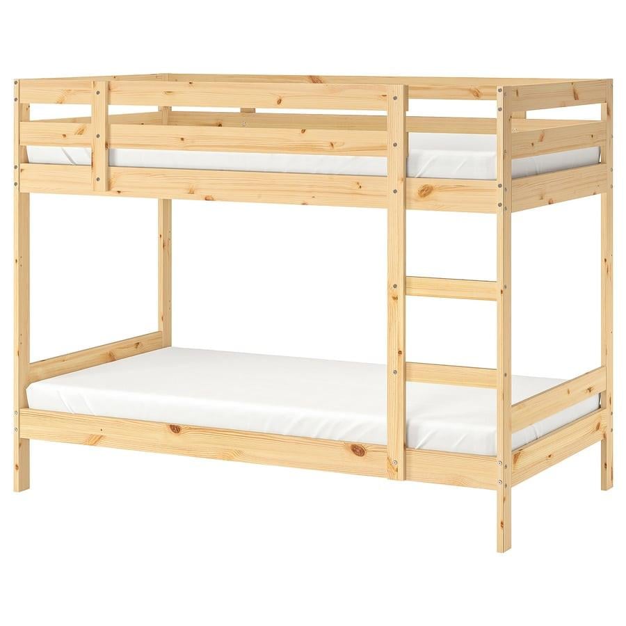 Stapelbed Mydal Ikea hout