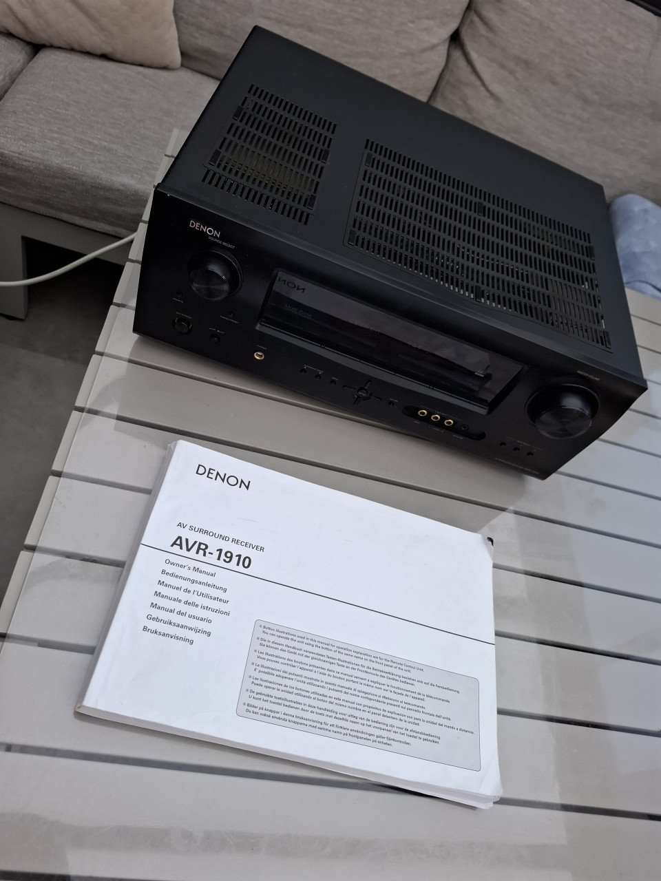 Denon AVR 1910 Surround Dolby DTS HDMI-receiver