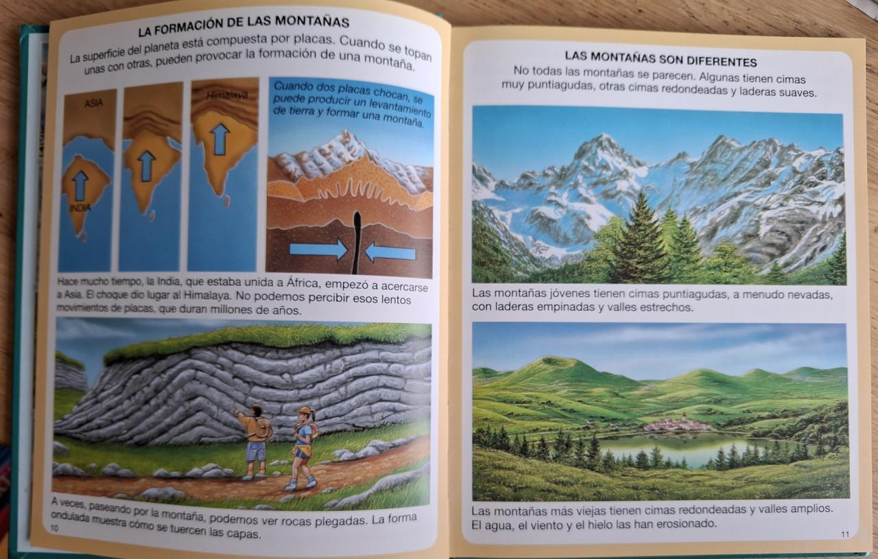 Spaans Beeldenwoordenboek van de Bergen (voor kinderen 6-8 jr)