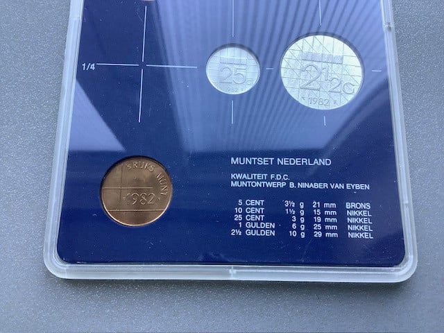 Nederland, FDC jaarsets 1982 t/m 1986.