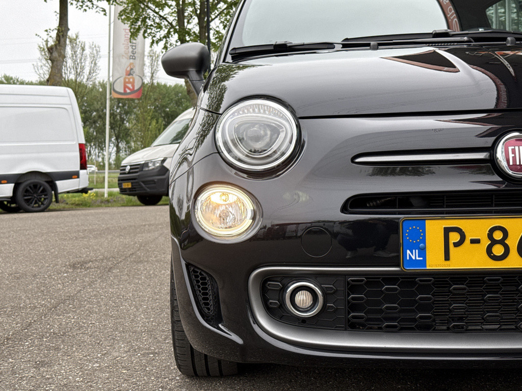 Fiat 500 1.0 hybrid sport | nl-auto | panorama | carplay | navi | clima | c