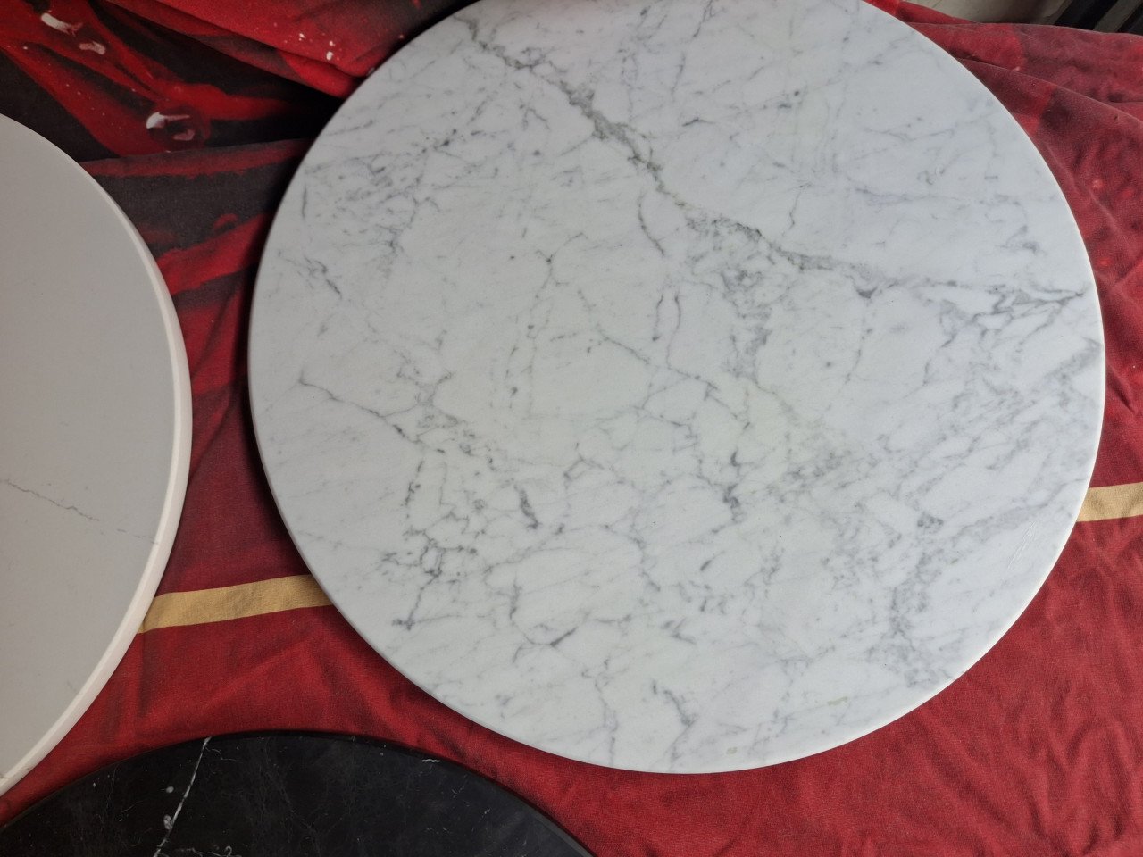 Tafelbladen Marmer rond