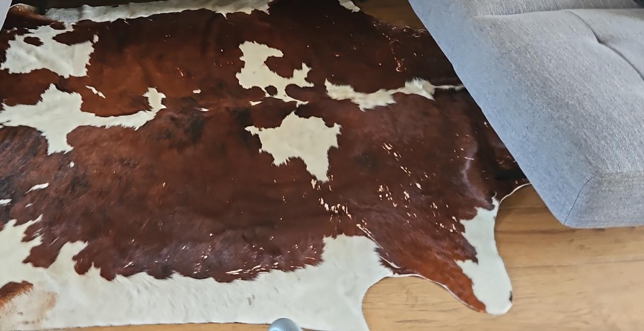 Vloerkleed koeienhuid