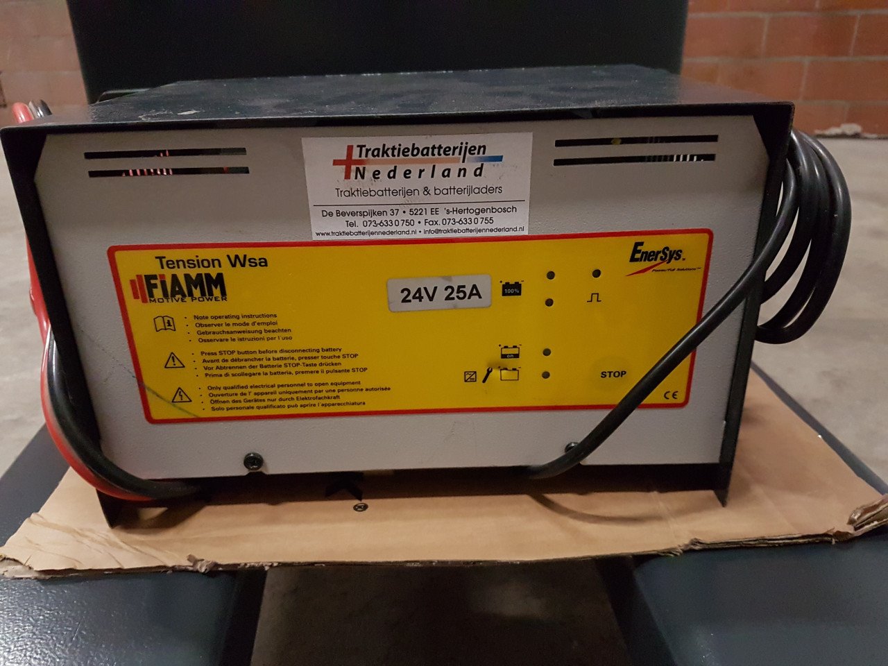 Elektrische pompkar / pompwagen.