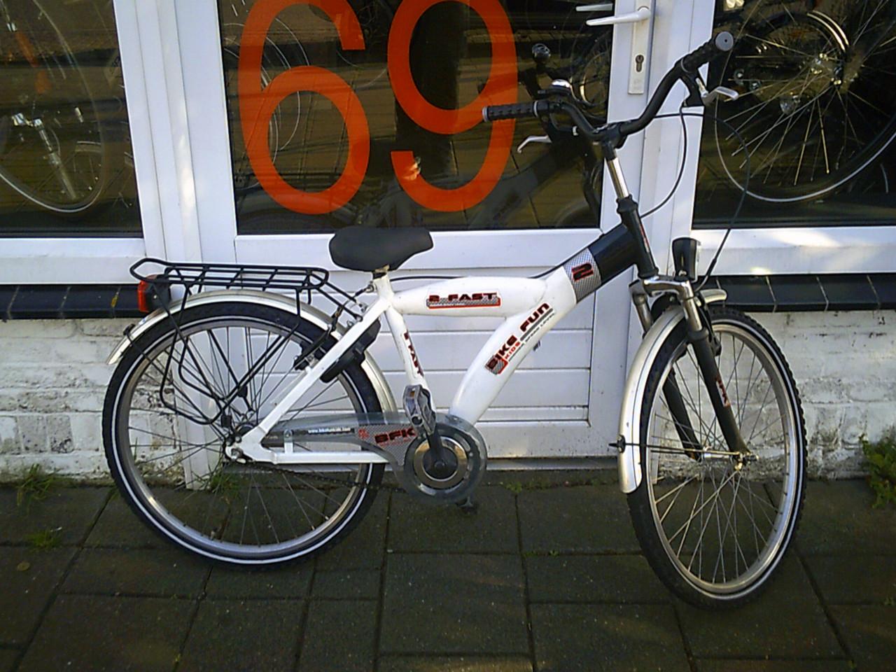 Gebruikte Bike Fun 2 Fast Jongensfiets 24" Remnaaf 1 versnelling