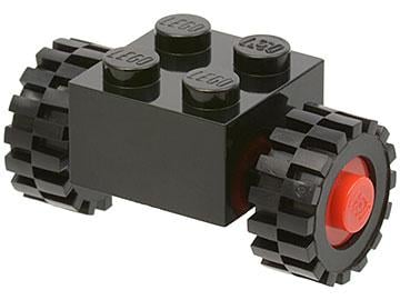 Lego: verschillende soorten wielen en ophangstenen voor wielen