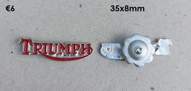 Motormerk Metalen Pins
