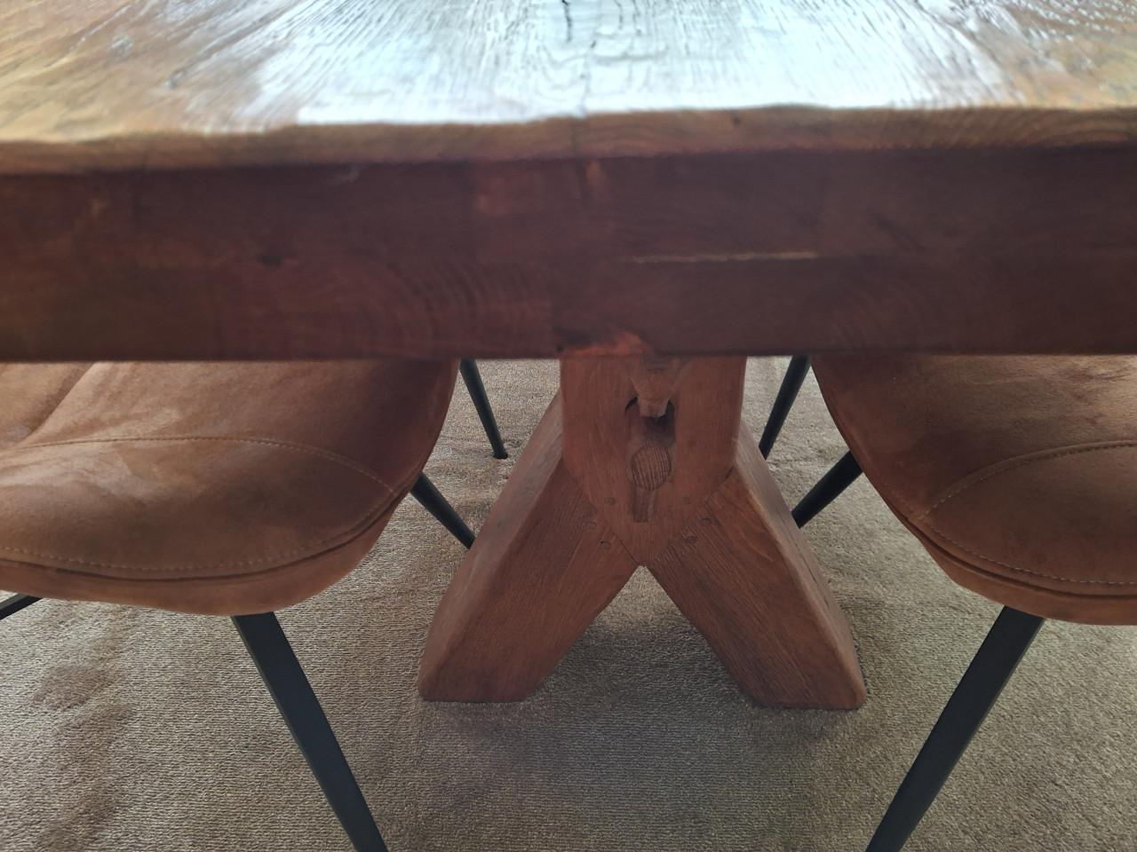 Eiken eettafel