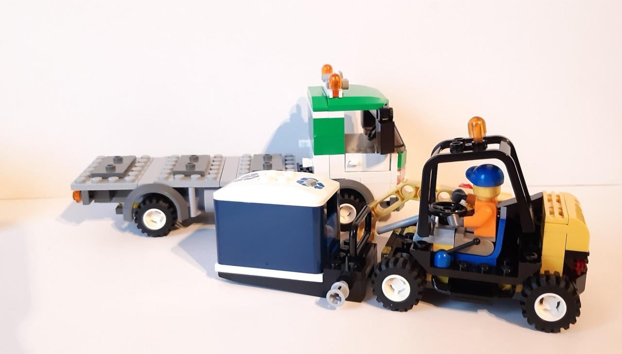 LEGO® City 4206:  Afvalverwerkingswagen + 3 minifiguren