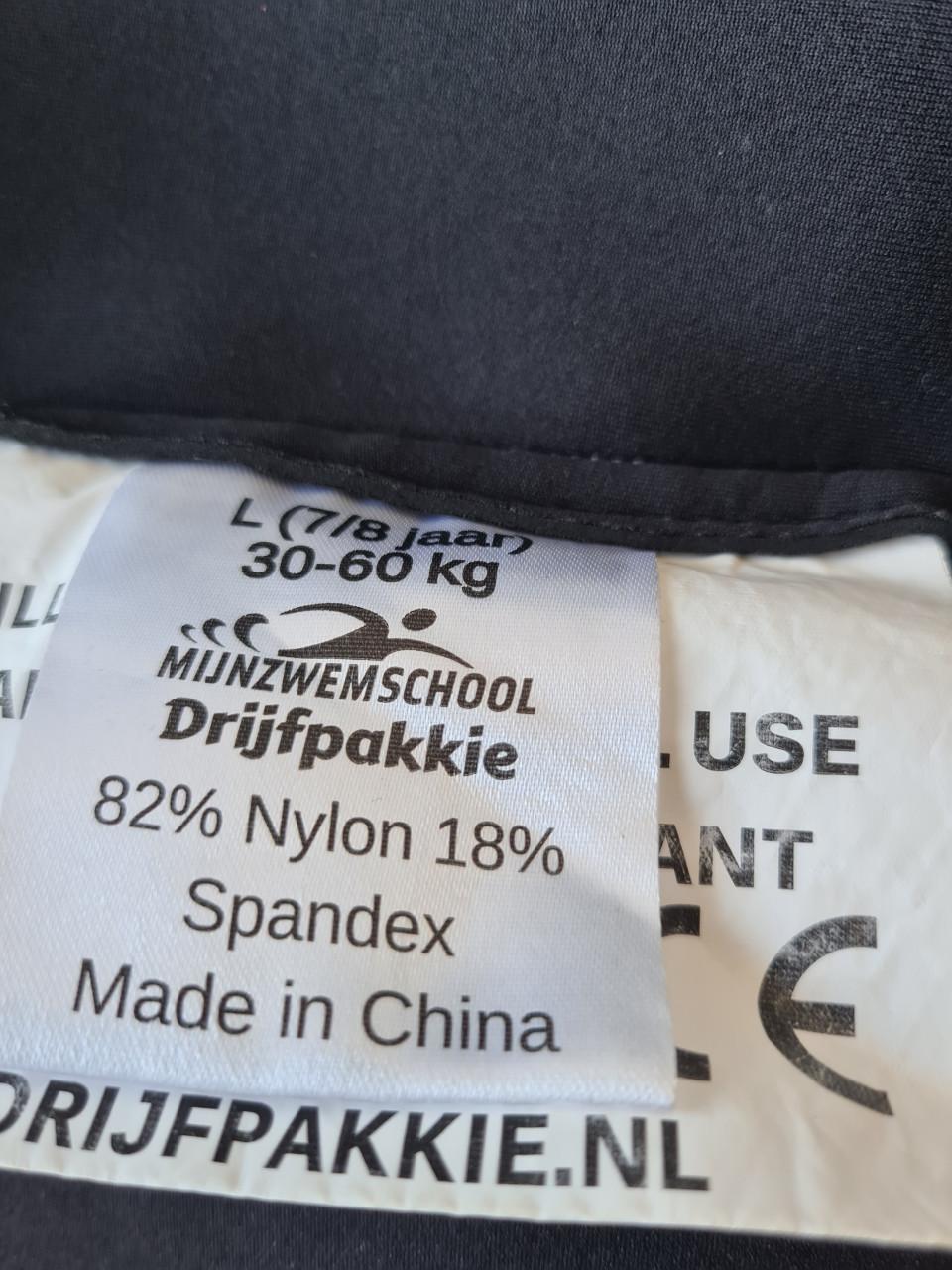Drijfzwemvest , zwemvest voor zwemles L (7/8 jaar)