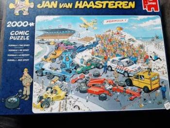 Jan van haasteren - formule 1 2000 stukjes
