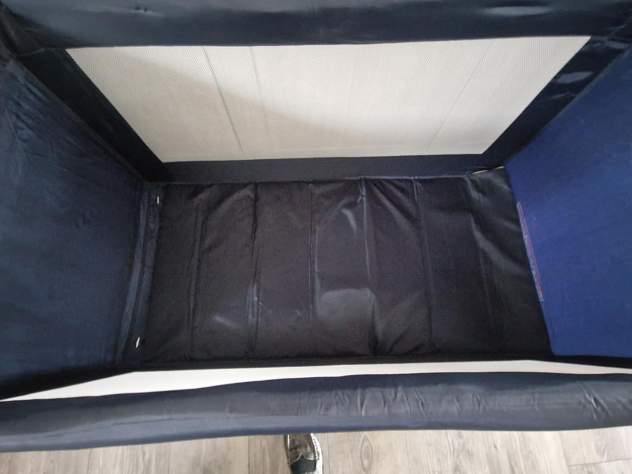 Campingbed in draagtas