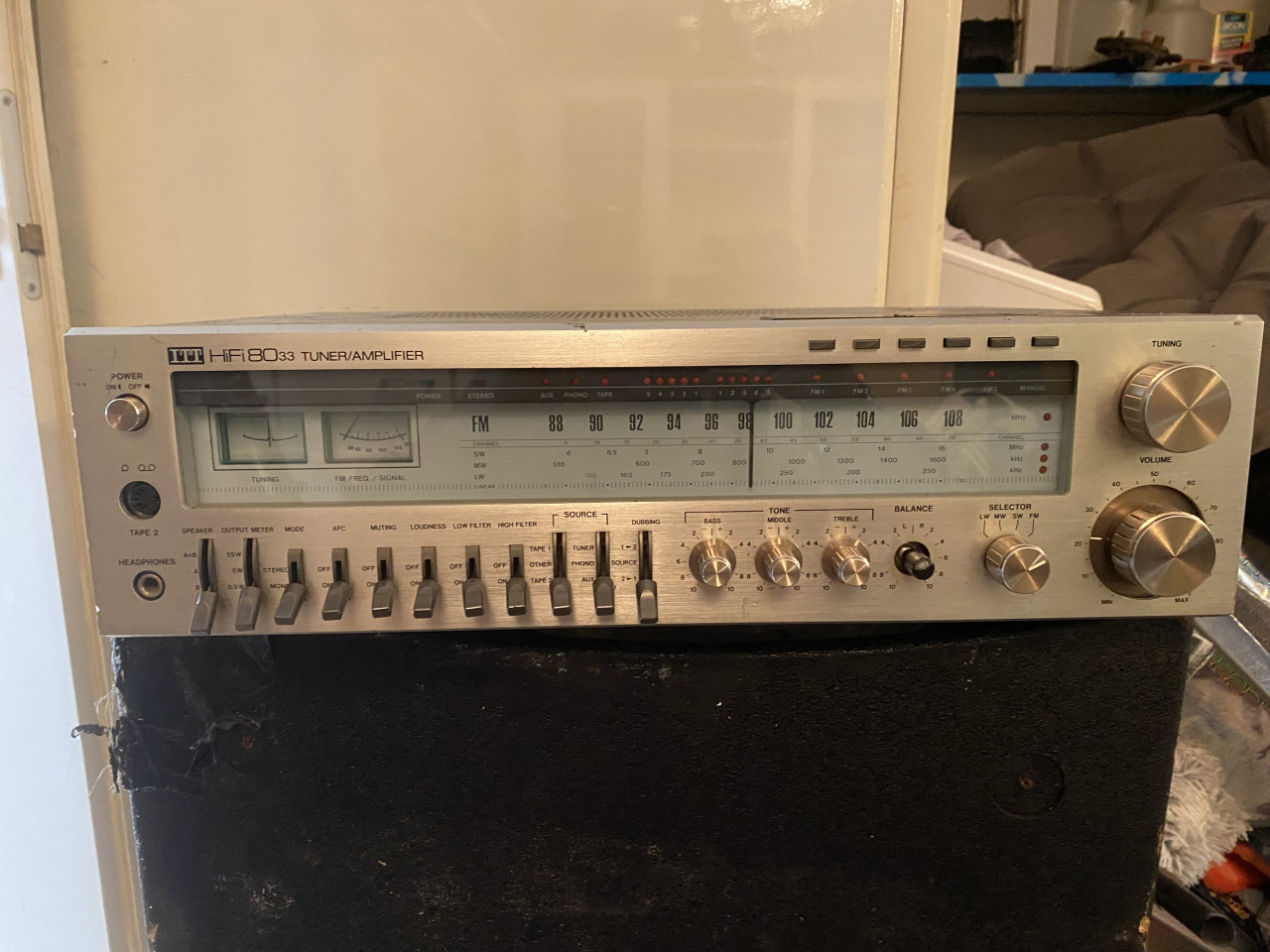 ITT HIFI 8033 amplifier