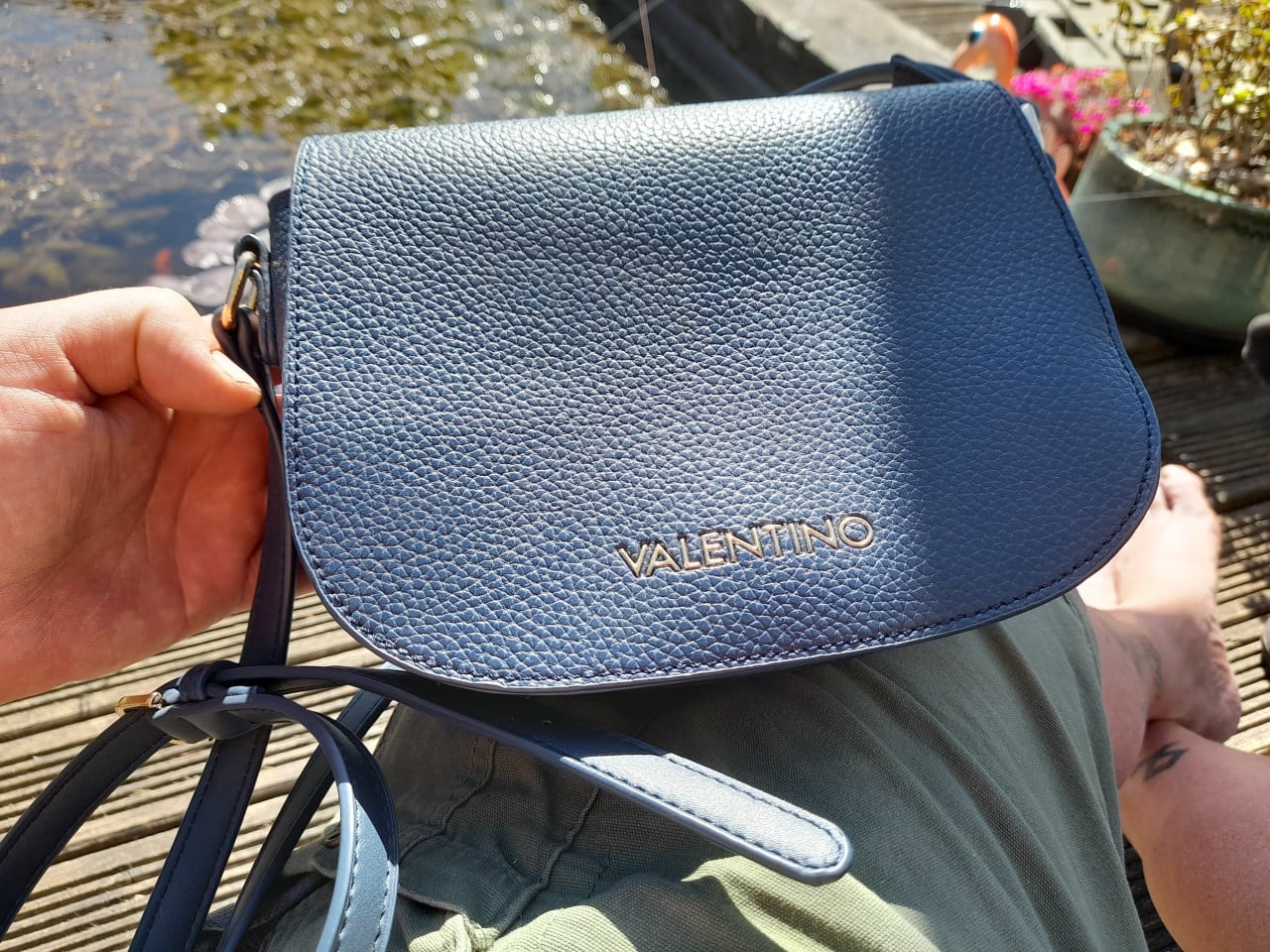 Valentino schoudertas blauw