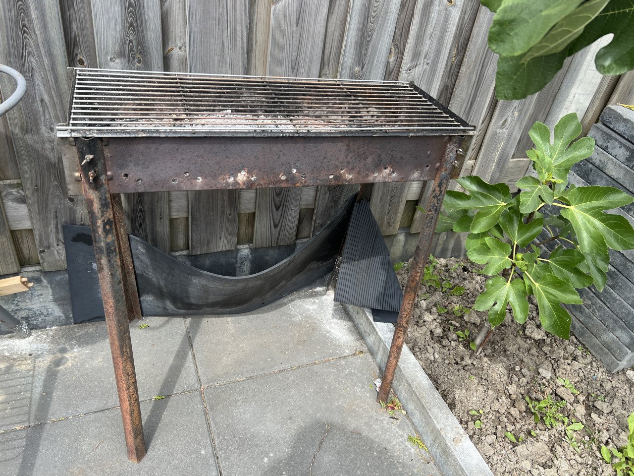Handig Bbq voor houtskool , houtskool barbecue met schone rooster