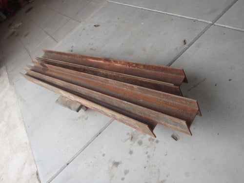 4x HE-A BALK 2000 mm lang.