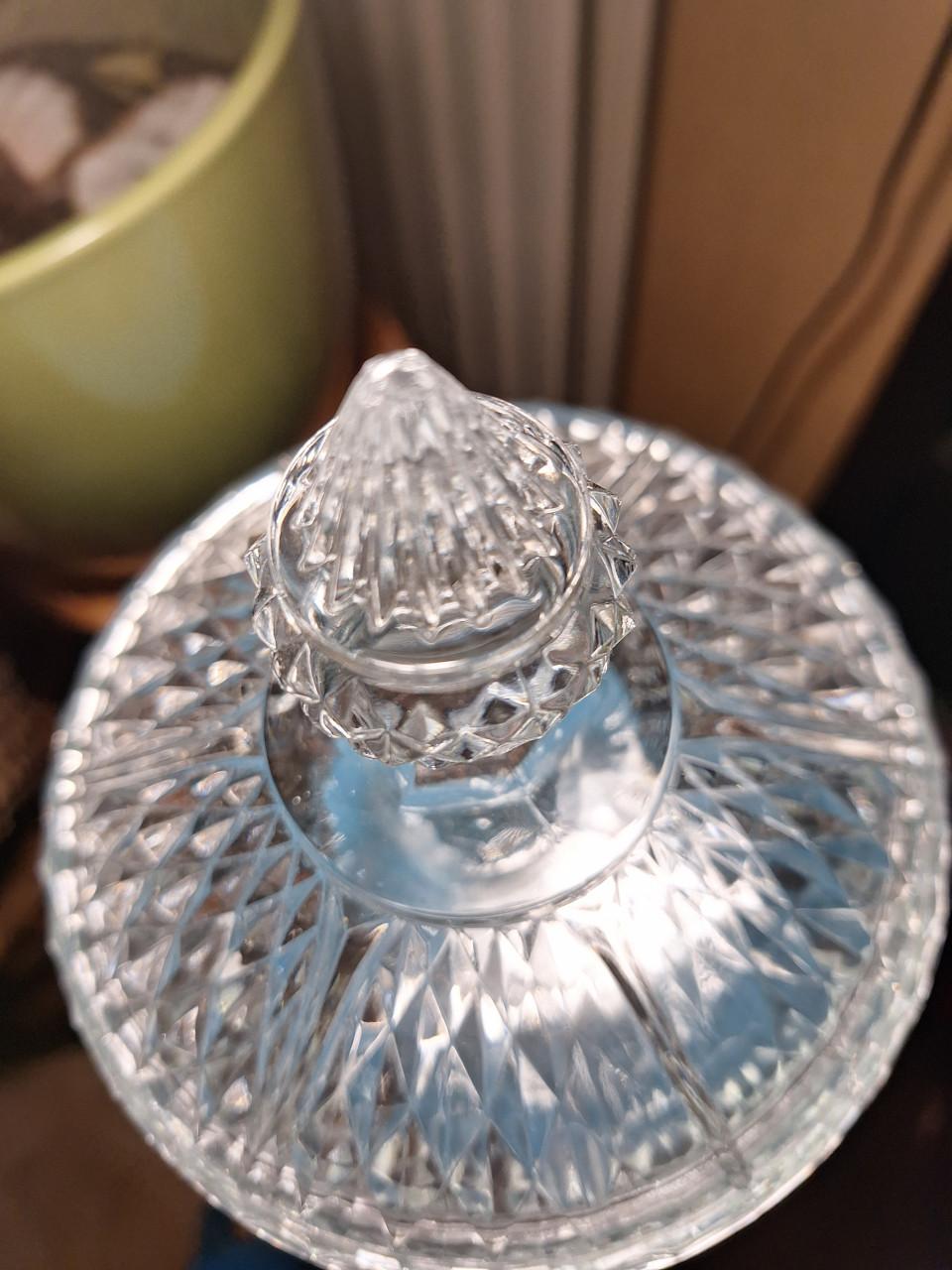 Decoratieve glazen schaal