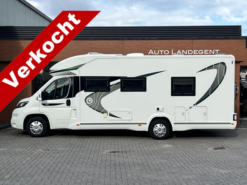 Chausson Onbekend 757 welcome | 2 enkele bedden + 1 groot bed | camera | tv