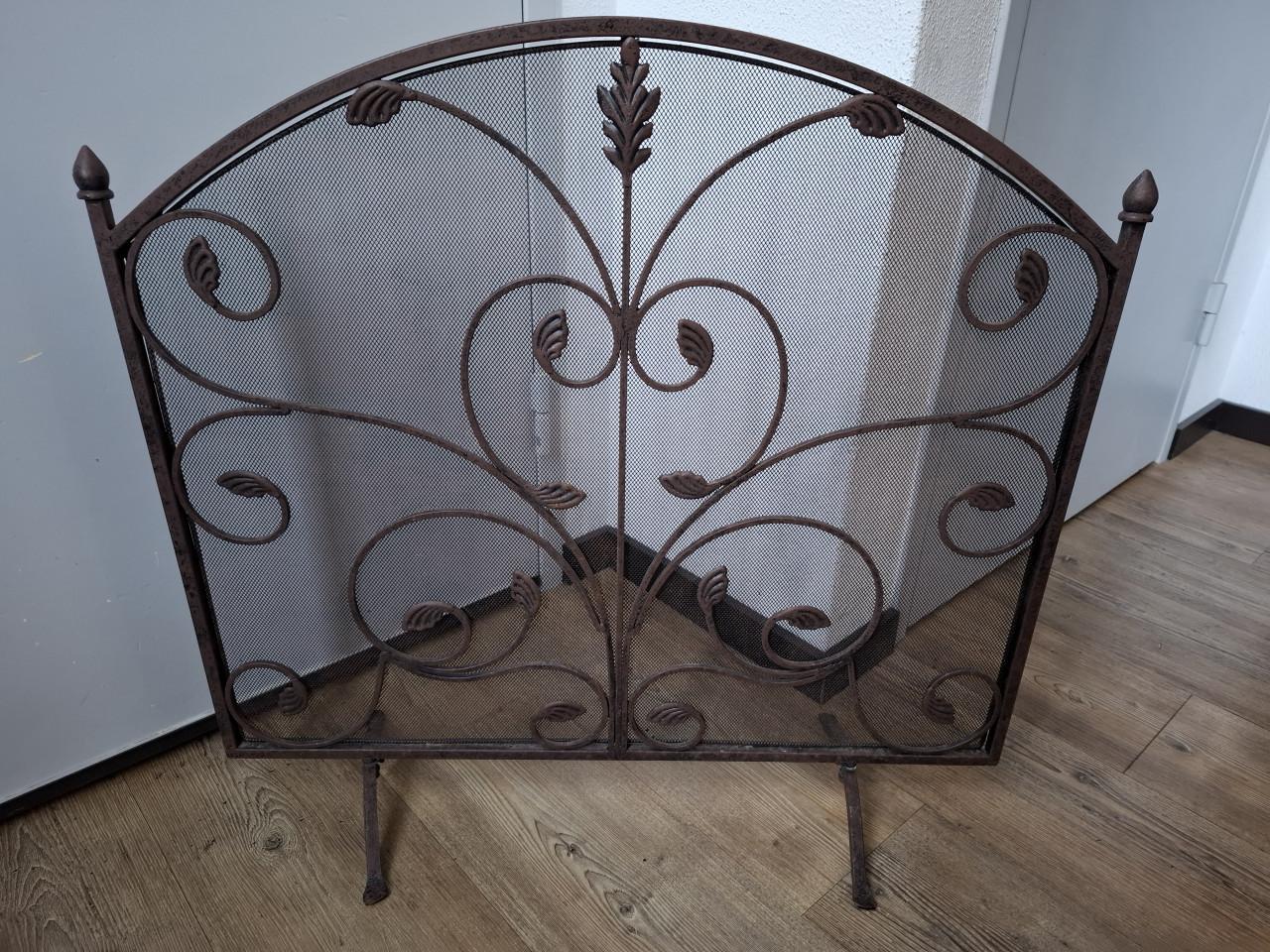 Haardscherm gietijzer