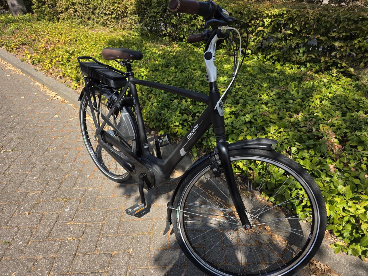 Schitterende Gazelle Grenoble elektrische heren fiets Bosch middenmotor