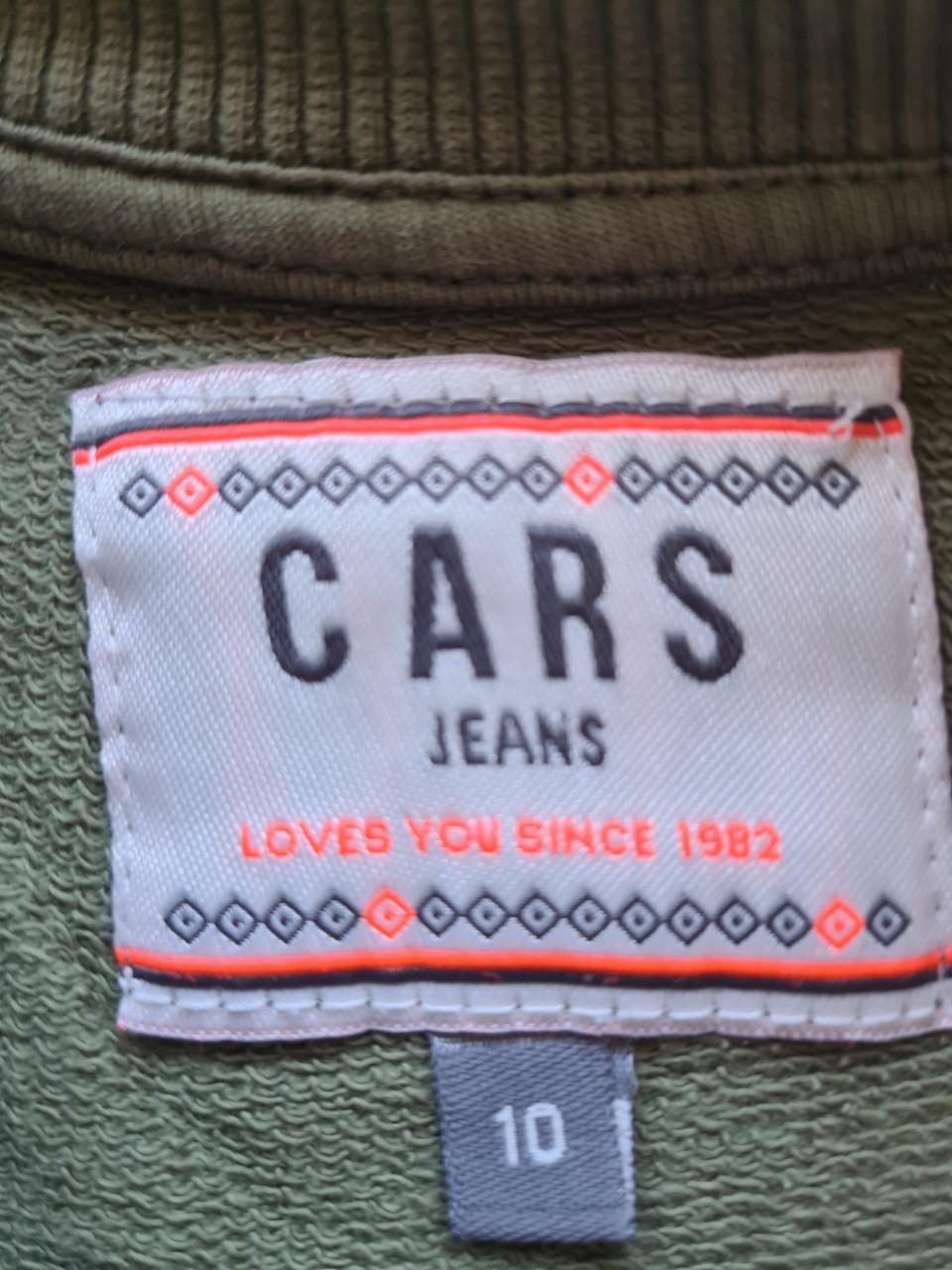 Cars Jeans Kaki Jurk/ lange sweater Maat 134-140