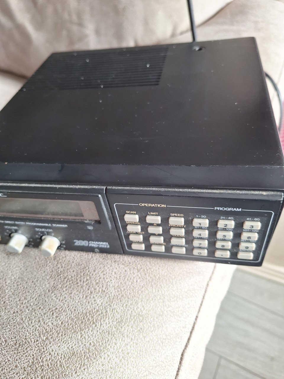Scanner  200  kanalen  lezen