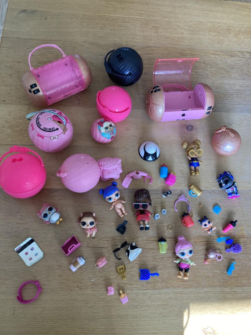 Pakket LOL Surprise met popjes, huisdieren, accessoires (origineel)