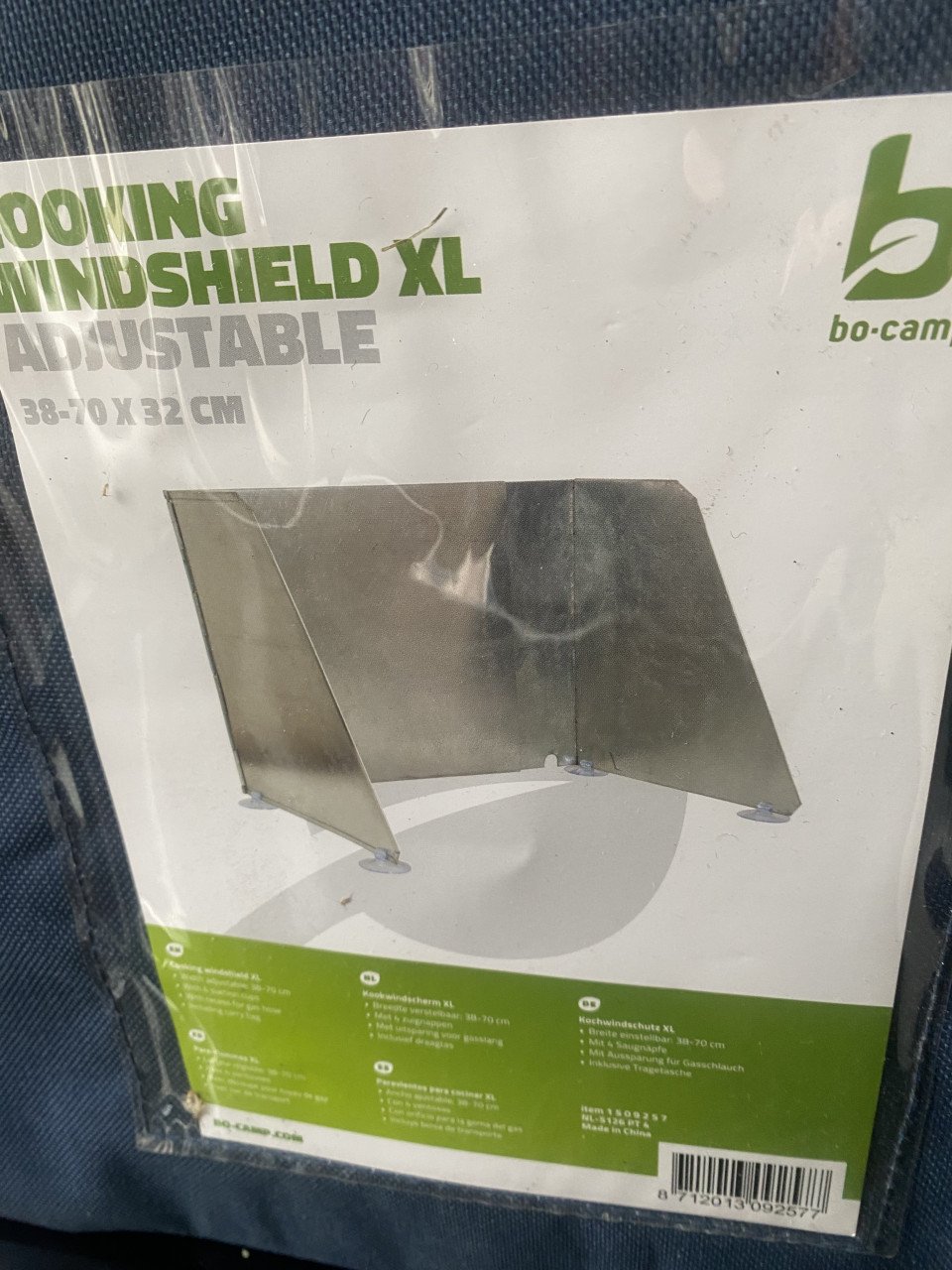 Te koop kook windscherm