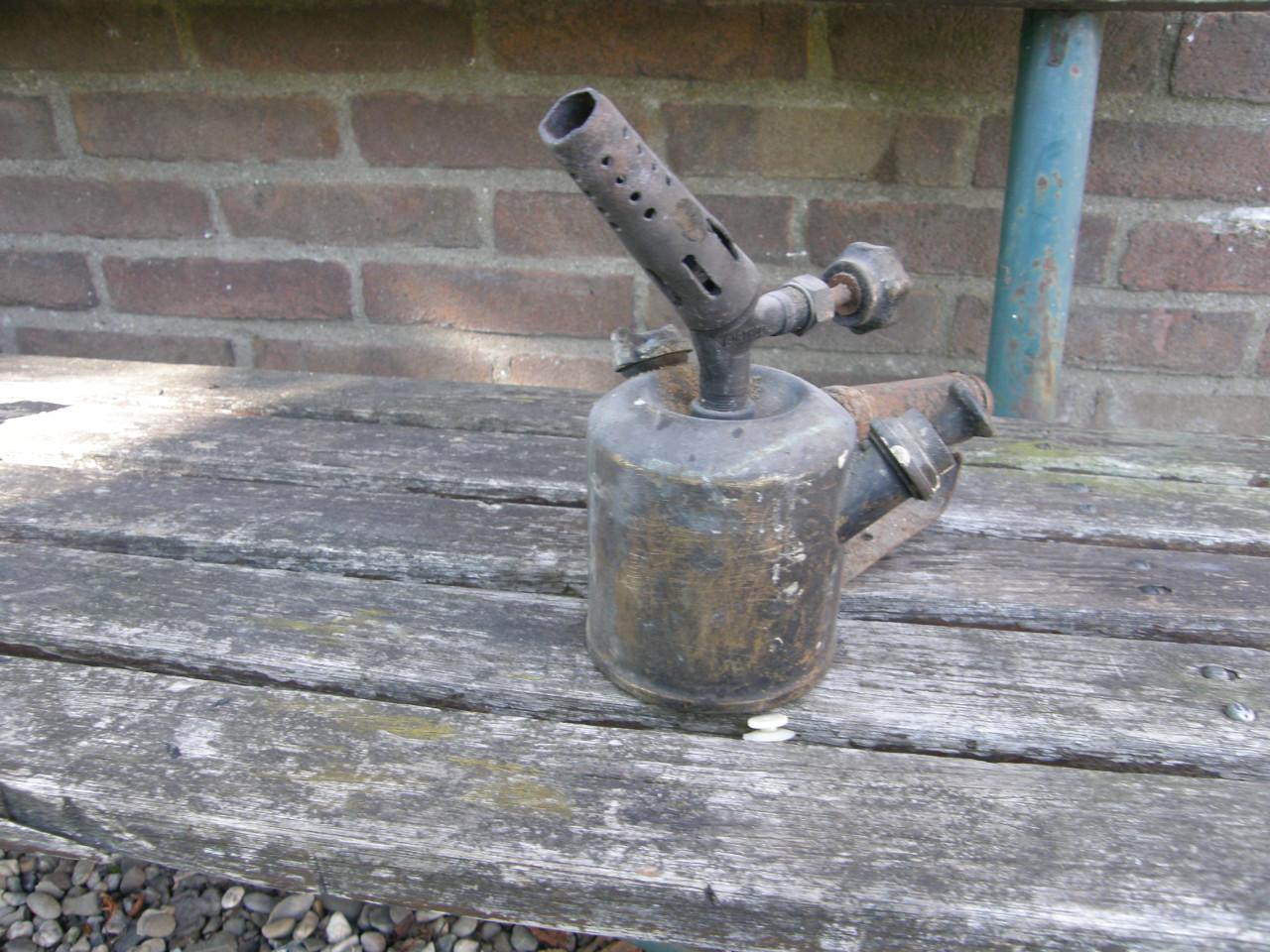 Koperen brander