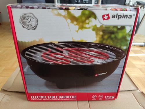 Electrische tafel BBQ