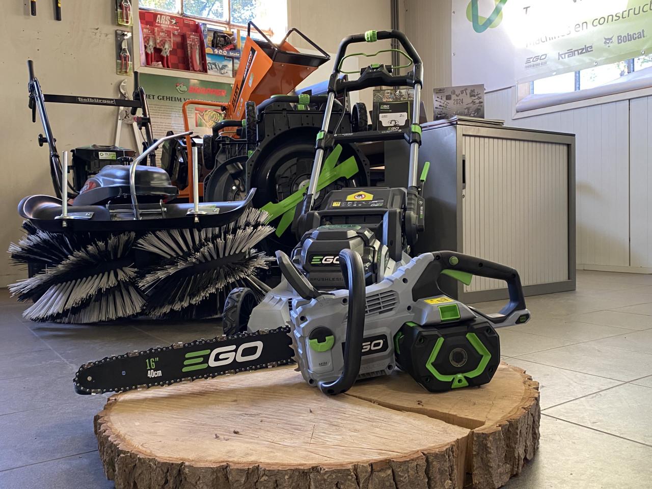 Ego accu kettingzagen Ego tuinmachines