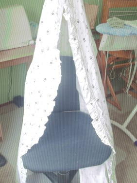 Te koop mooi hemeltje en dekbedhoesje.(nieuw).