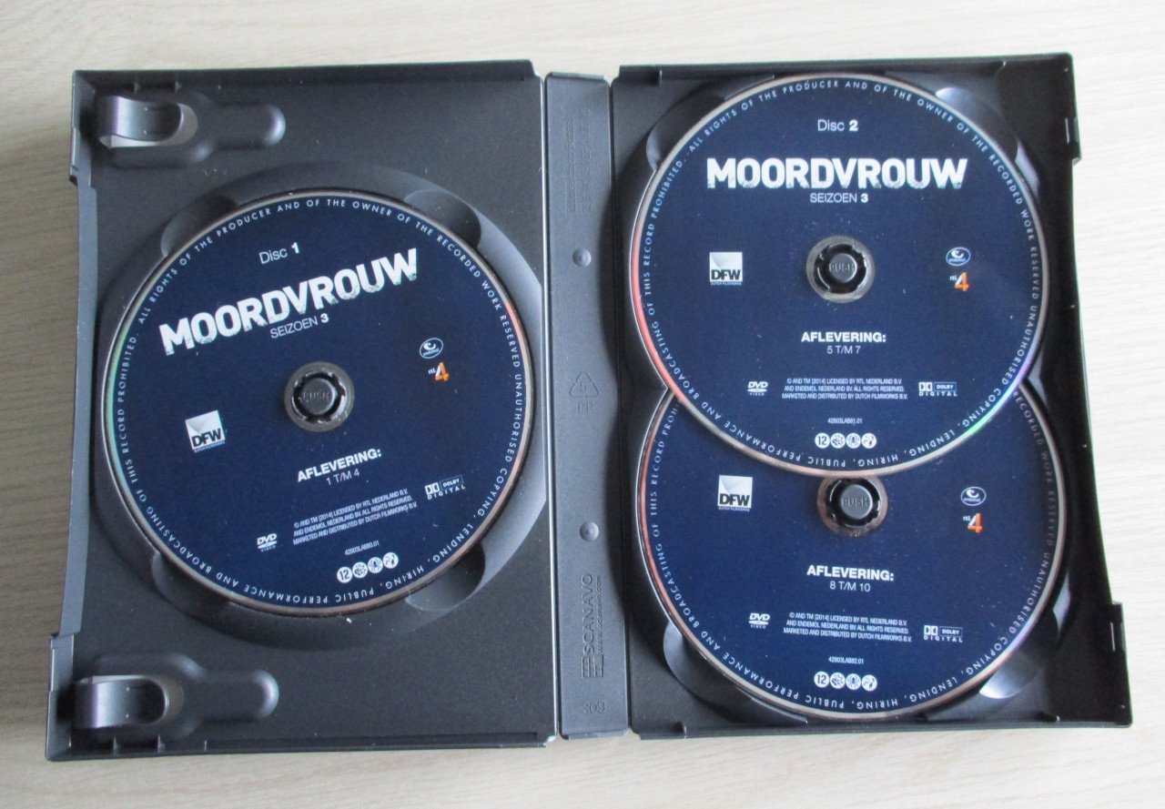 Moordvrouw  Seizoen 1,2,3      (ZGAN)